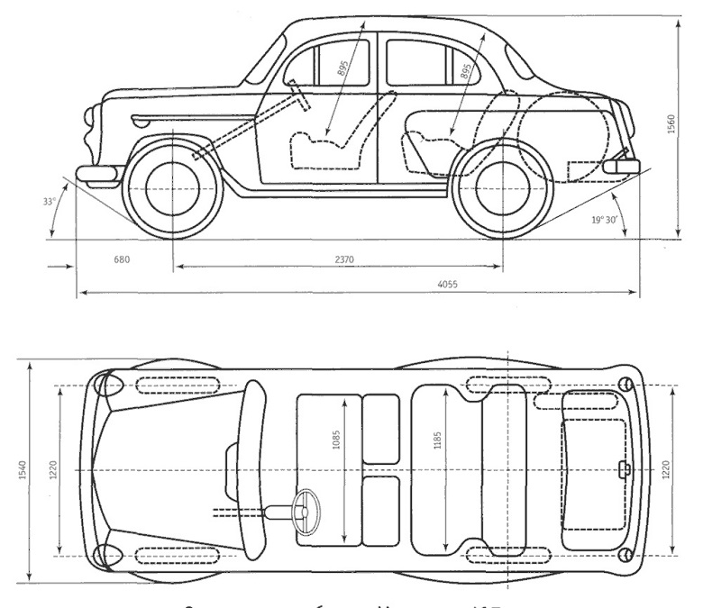 Чертеж кузова автомобиля - 87 фото