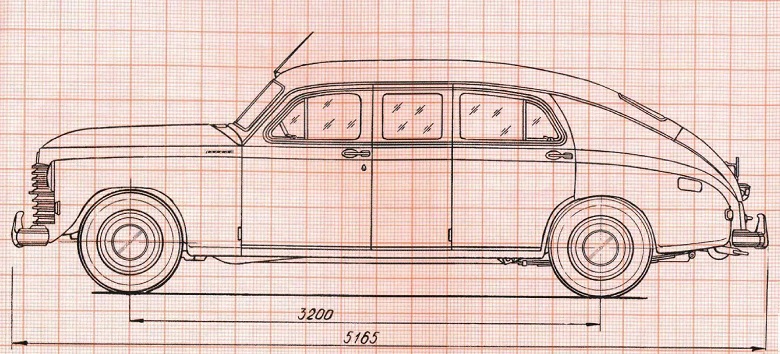 Чертеж зис 110