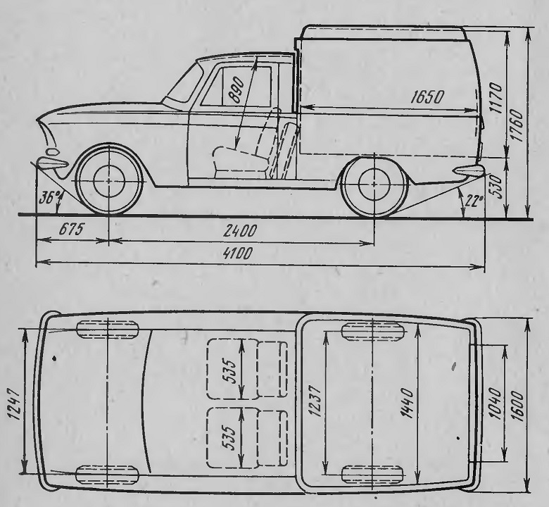 Чертежи советских автомобилей