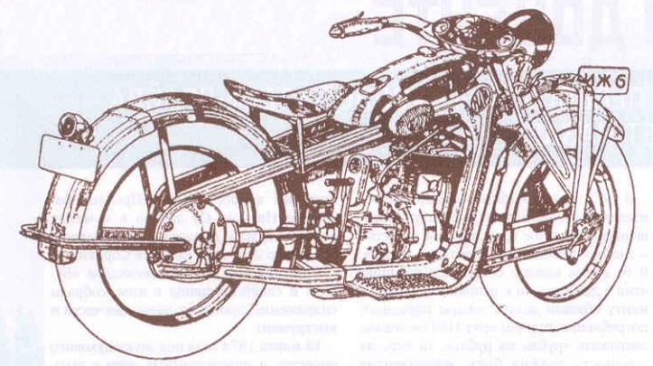 Мотоцикл НАТИ-ИЖ-6