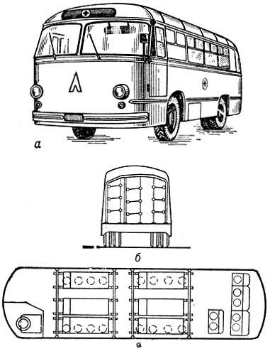 Лаз 695б чертеж