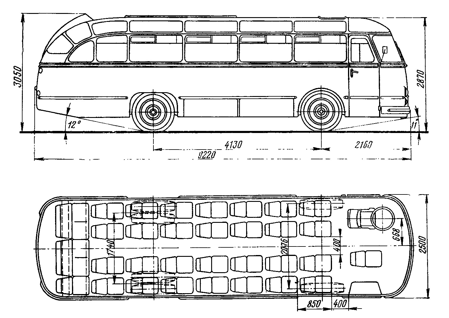 Схема переключения передач лаз 695